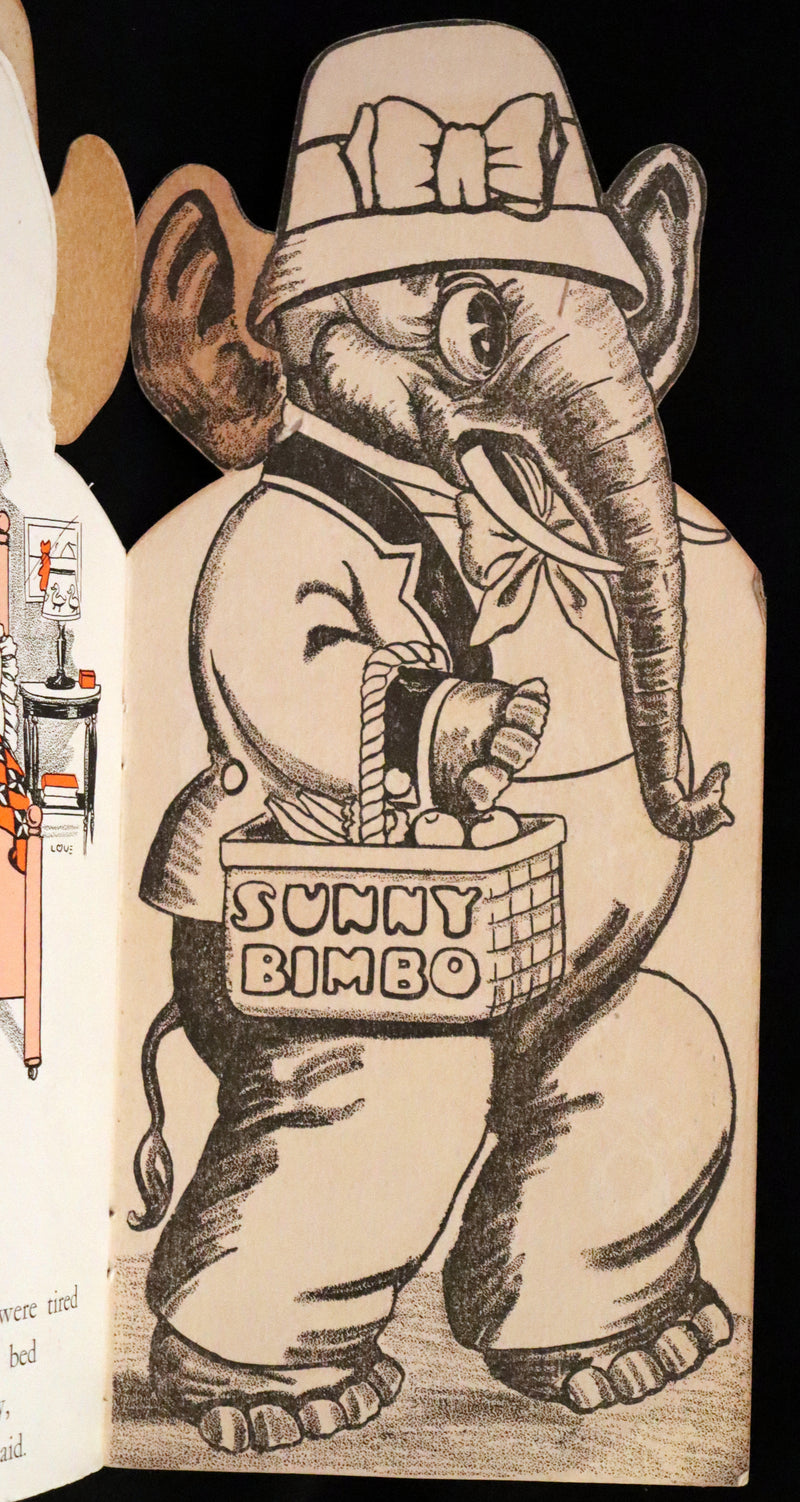 1920 Scarce First Edition MotionToy Book ~ Sunny Bimbo.