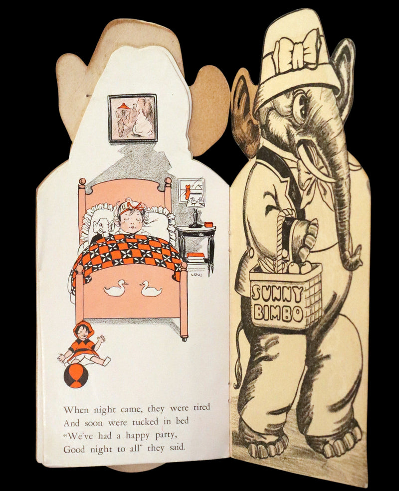1920 Scarce First Edition MotionToy Book ~ Sunny Bimbo.
