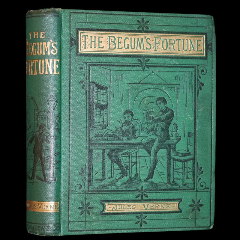 1887 Rare Edition - Jules Verne - The Begum's Fortune. With an account of the mutineers of the "Bounty".