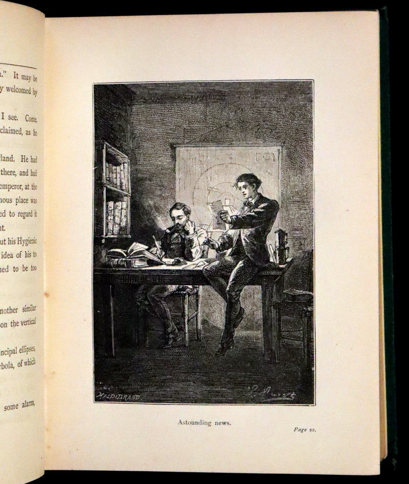 1887 Rare Edition - Jules Verne - The Begum's Fortune. With an account of the mutineers of the "Bounty".