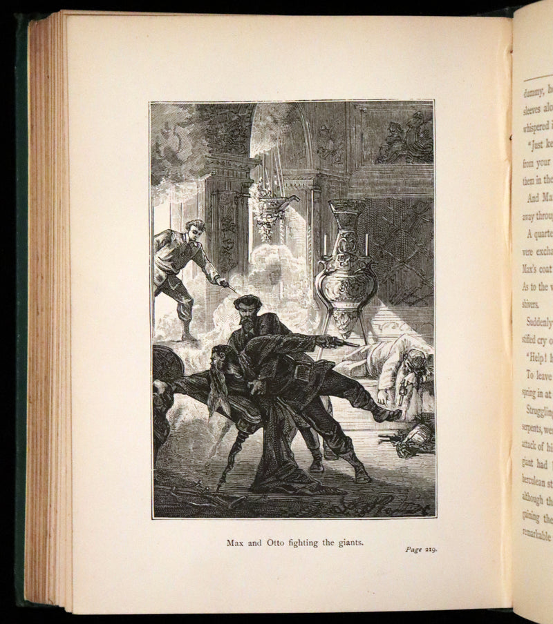 1887 Rare Edition - Jules Verne - The Begum's Fortune. With an account of the mutineers of the "Bounty".