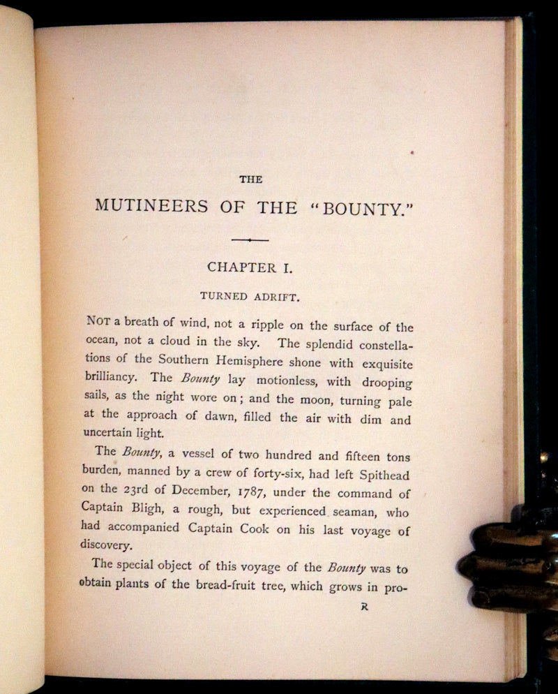 1887 Rare Edition - Jules Verne - The Begum's Fortune. With an account of the mutineers of the "Bounty".