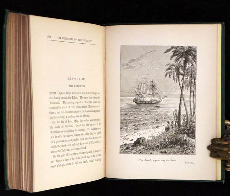 1887 Rare Edition - Jules Verne - The Begum's Fortune. With an account of the mutineers of the "Bounty".