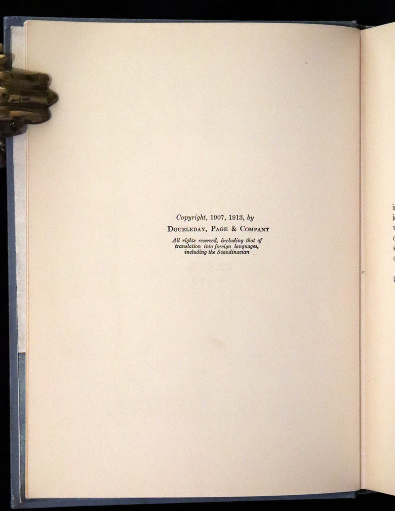 1913 Rare First illustrated Edition by Mary Hamilton Frye - The Wonderful Adventures of Nils by Selma Lagerlof.