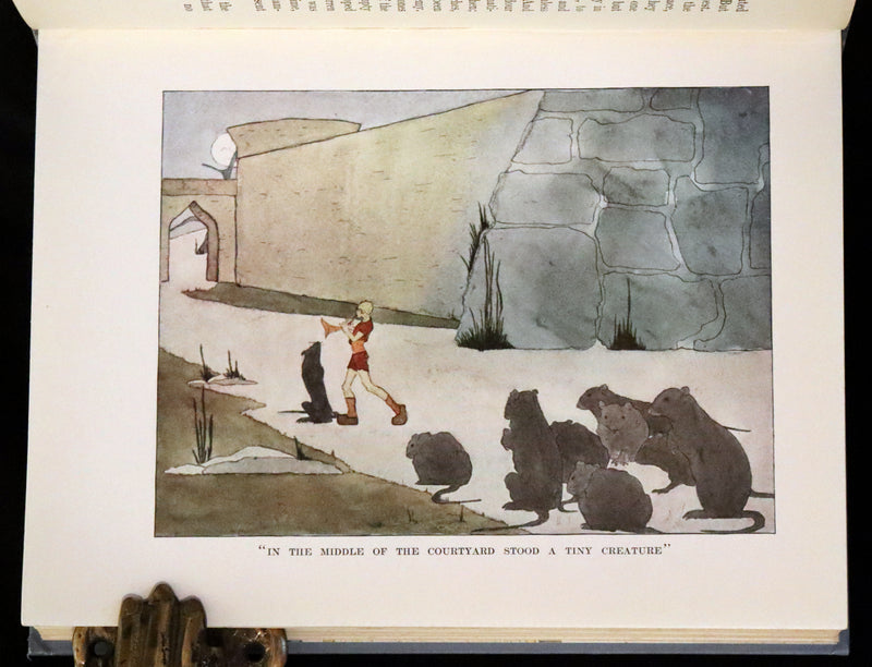 1913 Rare First illustrated Edition by Mary Hamilton Frye - The Wonderful Adventures of Nils by Selma Lagerlof.