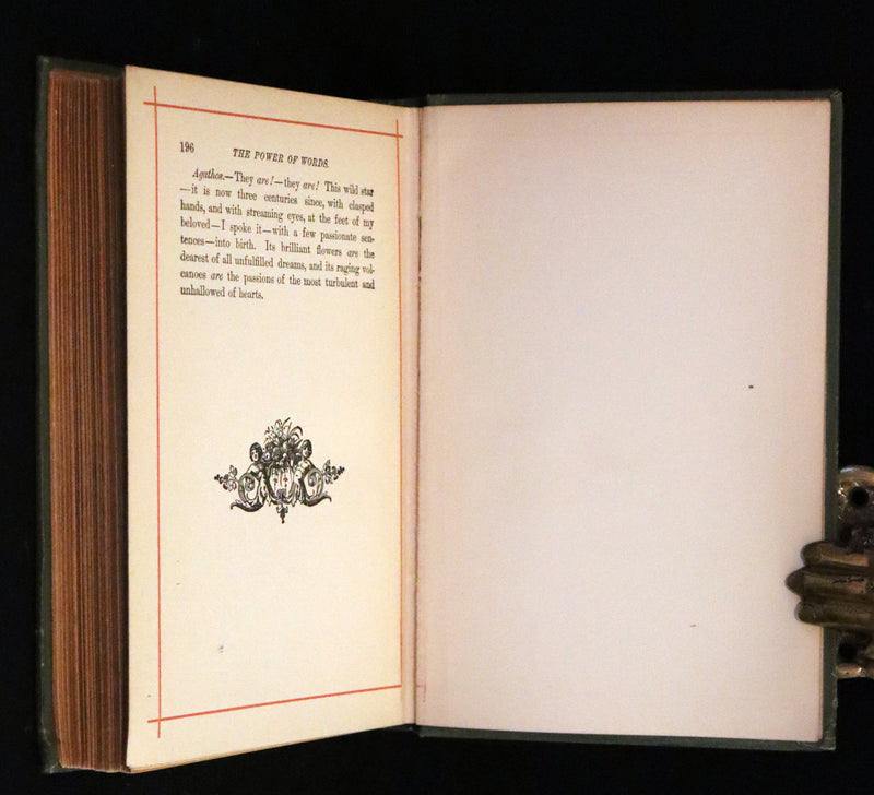 1882 Rare Book - Poems by Edgar Allan Poe with Memoir (The Raven, Lenore, Fairy-Land,...).