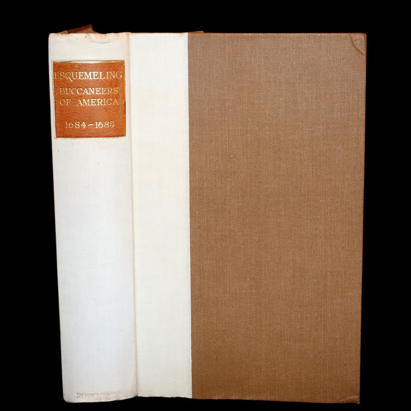 1923 Rare Book - Pirates, The Buccaneers Of America by Esquemeling.