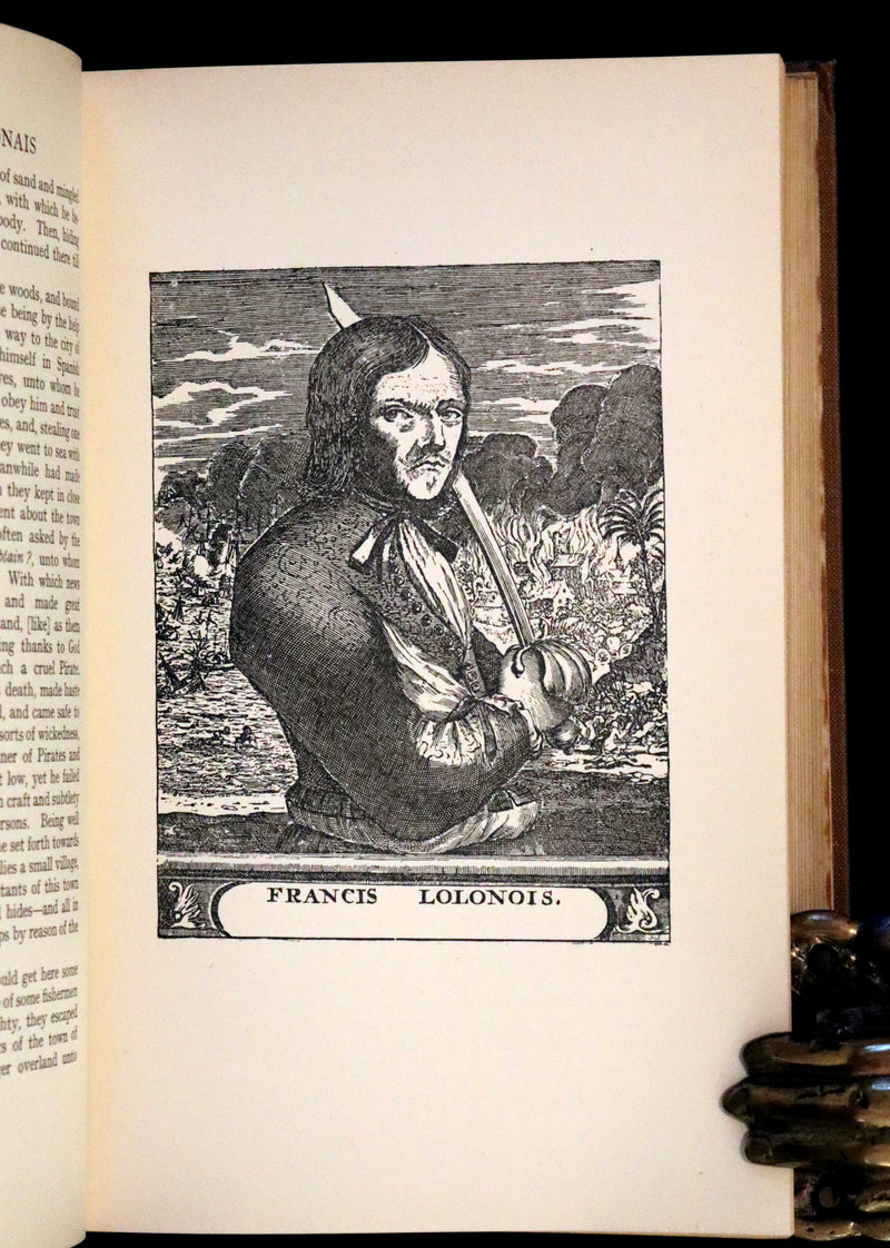 1923 Rare Book - Pirates, The Buccaneers Of America by Esquemeling.