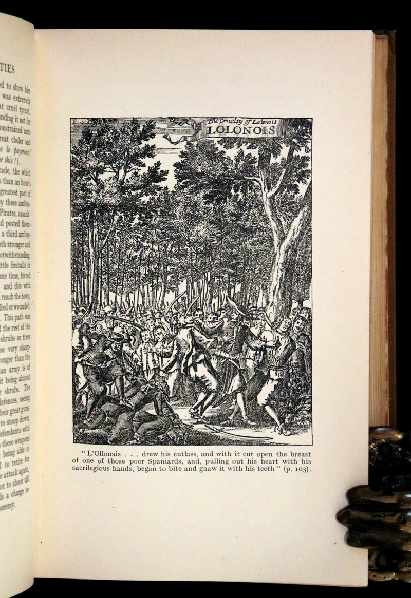 1923 Rare Book - Pirates, The Buccaneers Of America by Esquemeling.