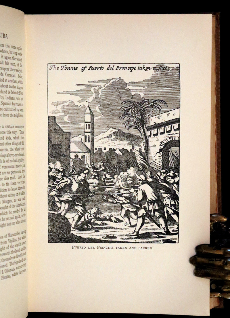 1923 Rare Book - Pirates, The Buccaneers Of America by Esquemeling.