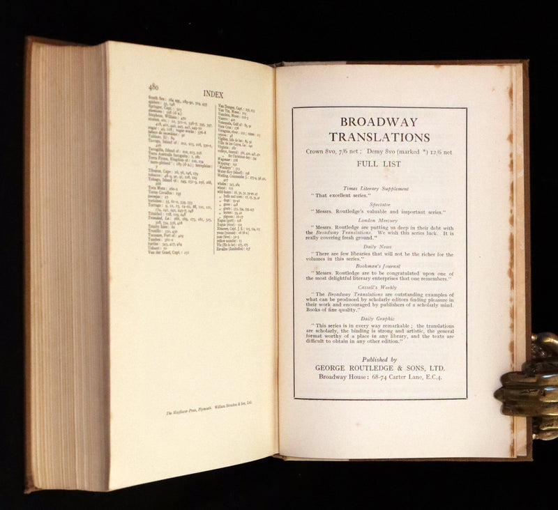 1923 Rare Book - Pirates, The Buccaneers Of America by Esquemeling.