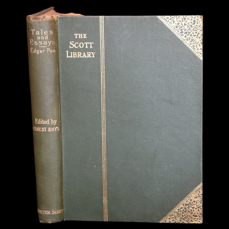 1889 Rare Book - The Fall of the House of Usher, and other Tales and Prose Writings of Edgar Allan Poe.