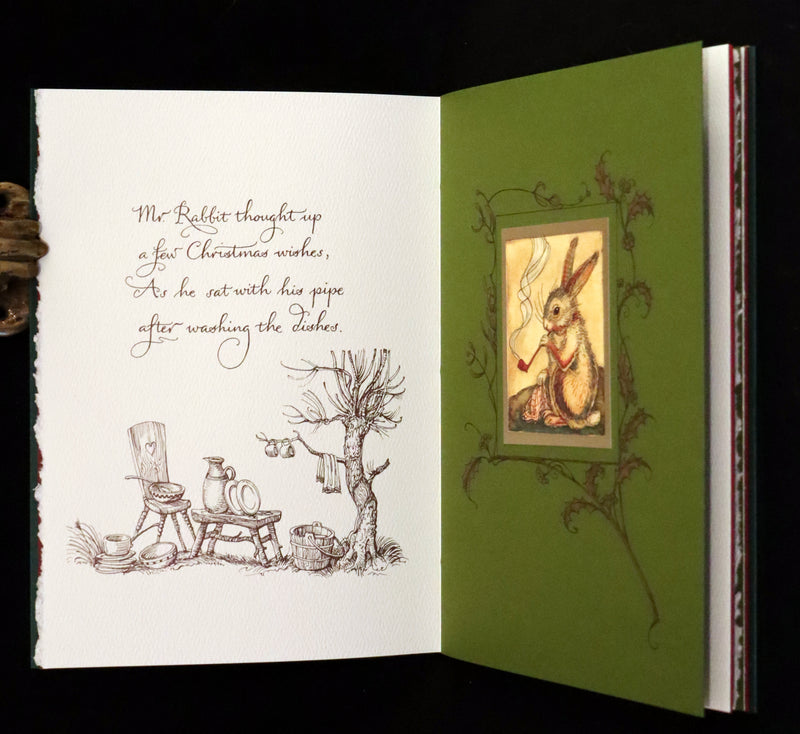 2007 Rare Edition - Mr. Rabbit's Christmas Wish Translated for Humans by Charles van Sandwyk.