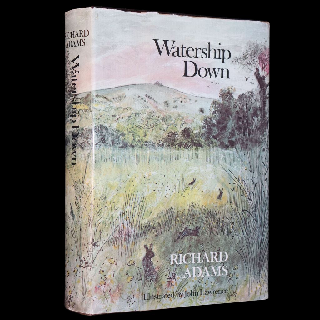 1976 Rare First Illustrated Edition with Dust Jacket - Watership