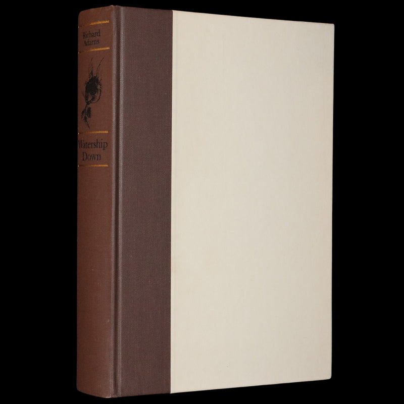 1976 Rare First Illustrated Edition with Dust Jacket - Watership Down by Richard Adams, illustrated by John Lawrence.