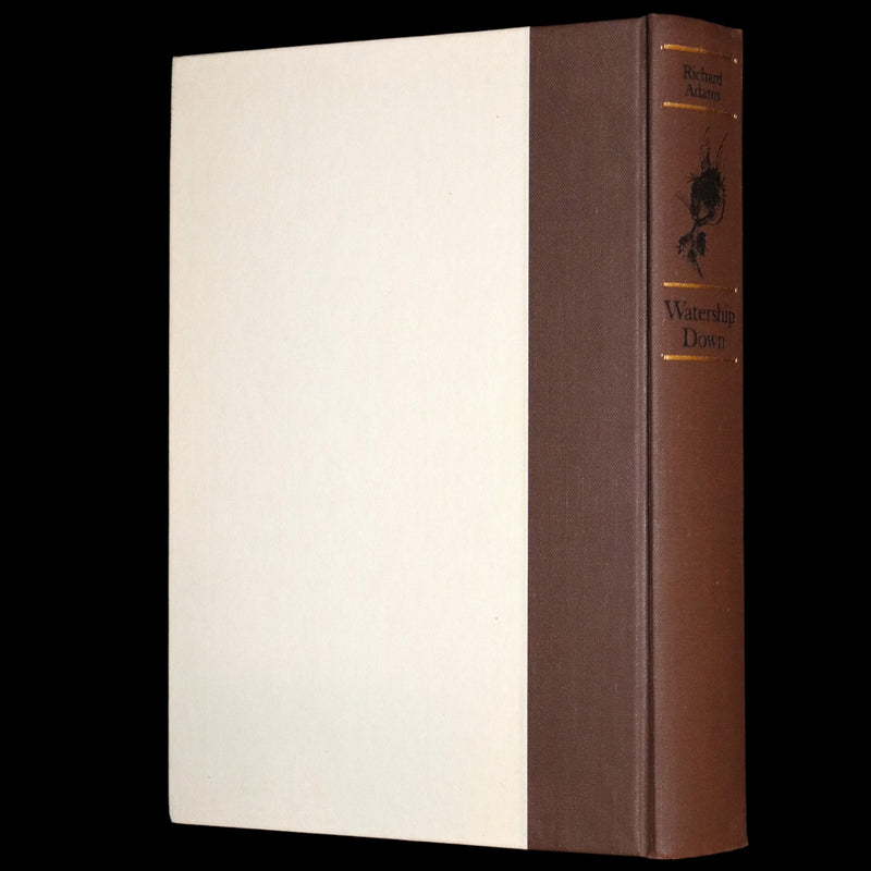 1976 Rare First Illustrated Edition with Dust Jacket - Watership Down by Richard Adams, illustrated by John Lawrence.