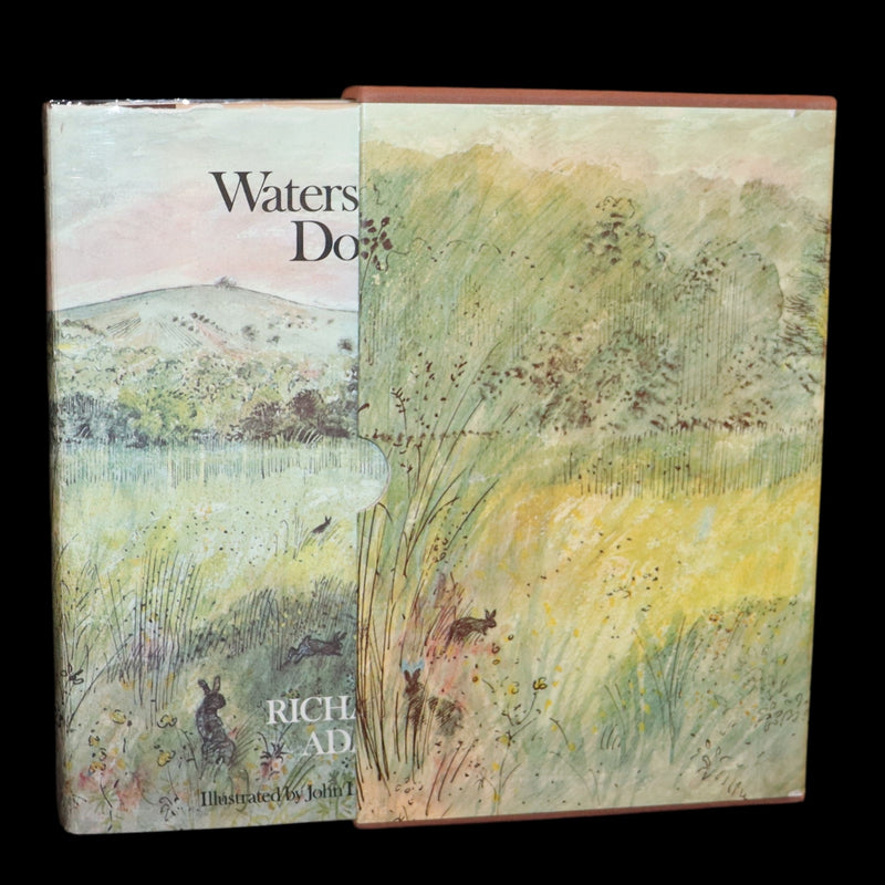 1976 Rare First Illustrated Edition with Dust Jacket - Watership Down by Richard Adams, illustrated by John Lawrence.