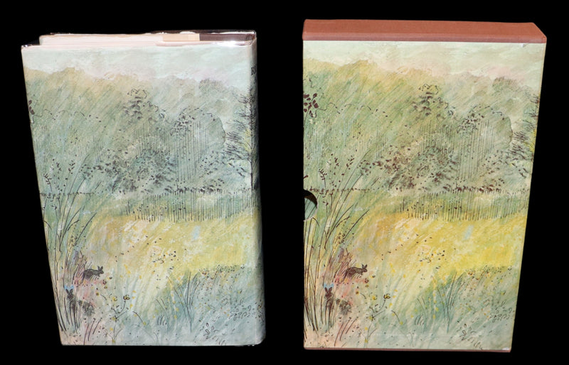 1976 Rare First Illustrated Edition with Dust Jacket - Watership Down by Richard Adams, illustrated by John Lawrence.