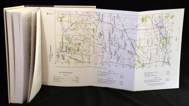1976 Rare First Illustrated Edition with Dust Jacket - Watership Down by Richard Adams, illustrated by John Lawrence.