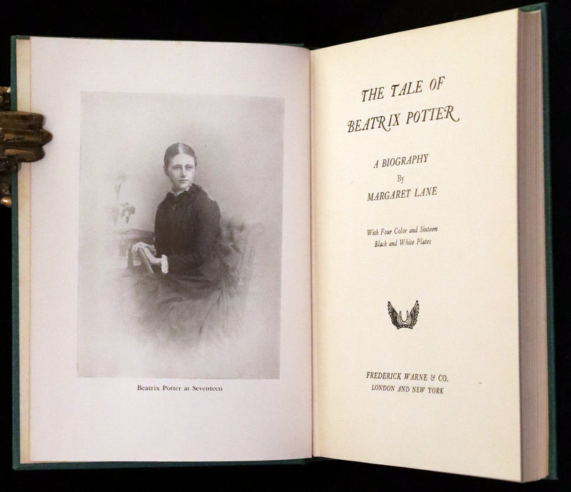 1946 Rare First Edition with Dust jacket - The Tale of Beatrix Potter, A Biography by Margaret Lane.
