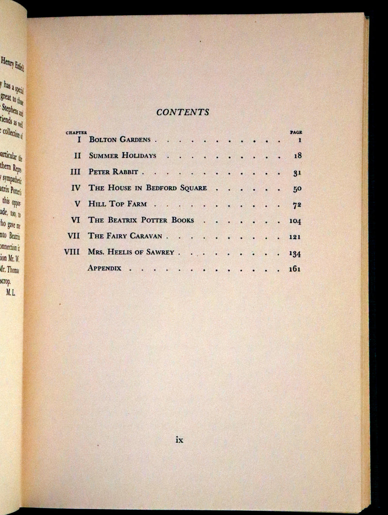 1946 Rare First Edition with Dust jacket - The Tale of Beatrix Potter, A Biography by Margaret Lane.