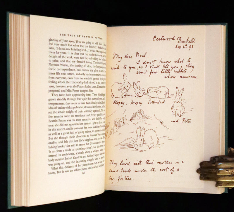 1946 Rare First Edition with Dust jacket - The Tale of Beatrix Potter, A Biography by Margaret Lane.