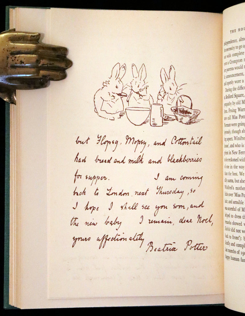 1946 Rare First Edition with Dust jacket - The Tale of Beatrix Potter, A Biography by Margaret Lane.