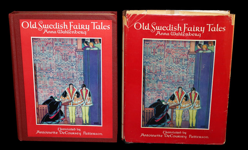 1925 First Edition - Old Swedish Fairy Tales by Anna Wahlenberg Illustrated by Jeannette Berkowitz.