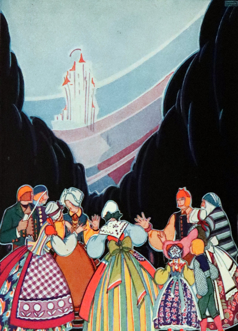 1925 First Edition - Old Swedish Fairy Tales by Anna Wahlenberg Illustrated by Jeannette Berkowitz.