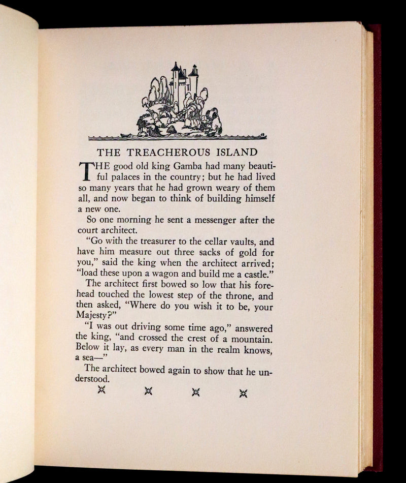 1925 First Edition - Old Swedish Fairy Tales by Anna Wahlenberg Illustrated by Jeannette Berkowitz.
