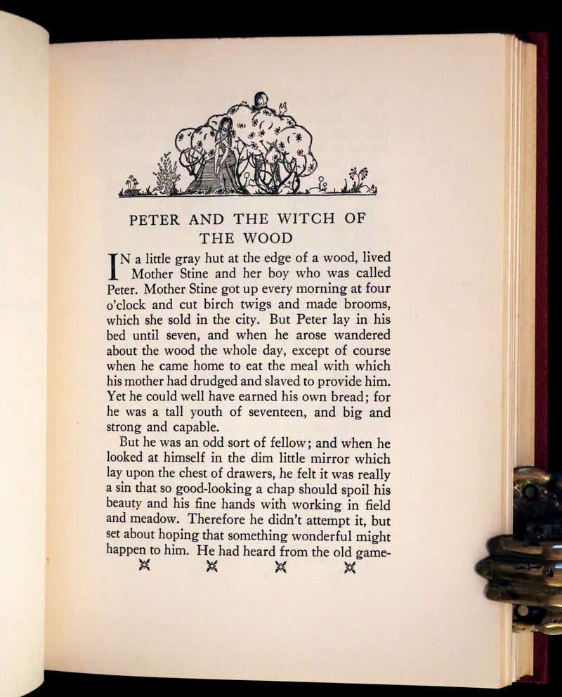 1925 First Edition - Old Swedish Fairy Tales by Anna Wahlenberg Illustrated by Jeannette Berkowitz.