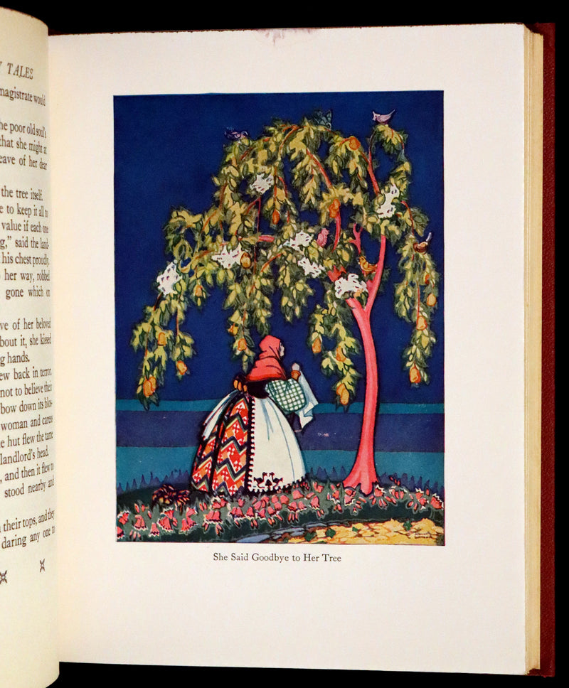 1925 First Edition - Old Swedish Fairy Tales by Anna Wahlenberg Illustrated by Jeannette Berkowitz.