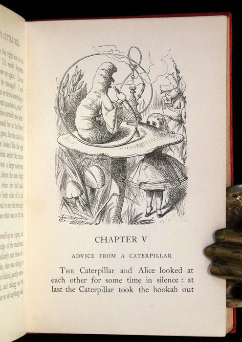 1907 Scarce First Miniature Edition - Alice's Adventures in Wonderland by Lewis Carroll.