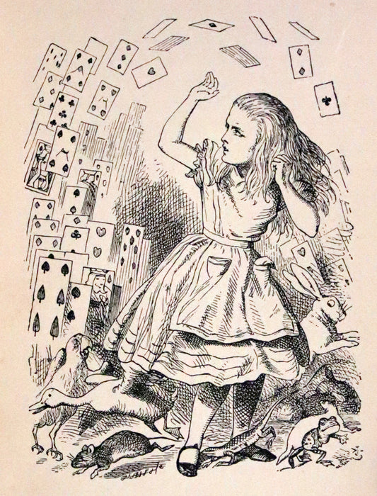 1907 Scarce First Miniature Edition - Alice's Adventures in Wonderland by Lewis Carroll.