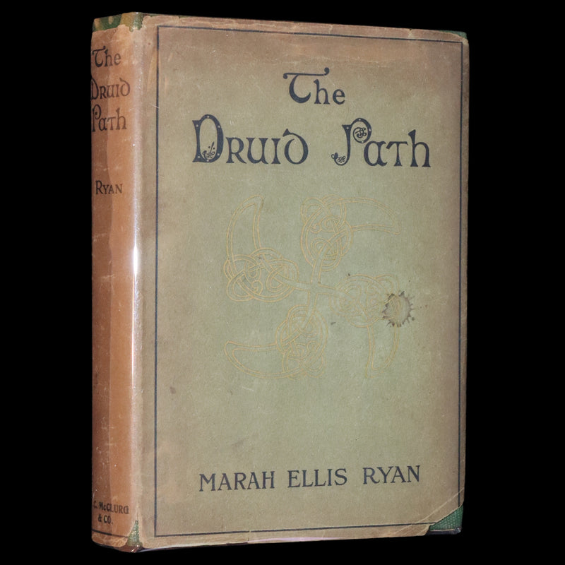 1917 Scarce Signed First Edition - The Druid Path by Marah Ellis Ryan. Short stories in ancient Ireland.