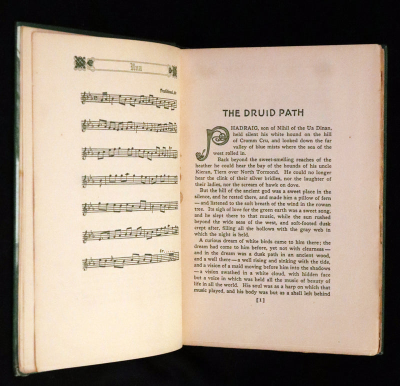 1917 Scarce Signed First Edition - The Druid Path by Marah Ellis Ryan. Short stories in ancient Ireland.