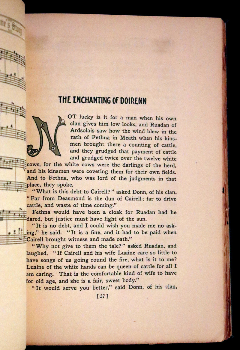 1917 Scarce Signed First Edition - The Druid Path by Marah Ellis Ryan. Short stories in ancient Ireland.