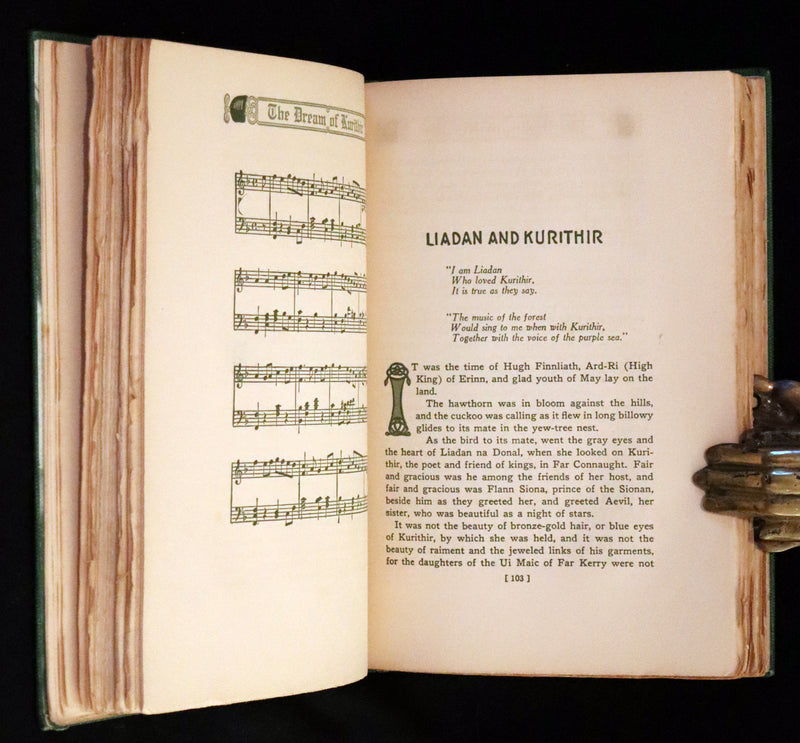 1917 Scarce Signed First Edition - The Druid Path by Marah Ellis Ryan. Short stories in ancient Ireland.