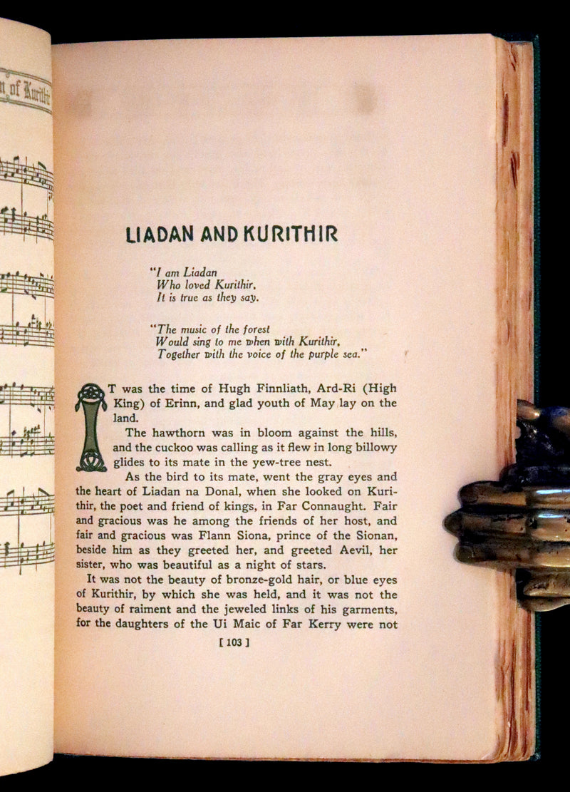 1917 Scarce Signed First Edition - The Druid Path by Marah Ellis Ryan. Short stories in ancient Ireland.