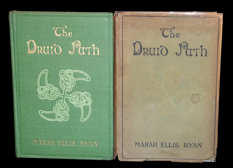 1917 Scarce Signed First Edition - The Druid Path by Marah Ellis Ryan. Short stories in ancient Ireland.