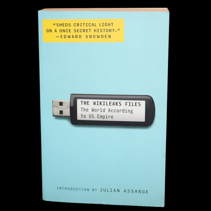 2016 First Edition Signed in Asylum by Julian Assange - The Wikileaks Files, The World According to US Empire.