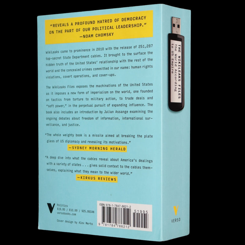 2016 First Edition Signed in Asylum by Julian Assange - The Wikileaks Files, The World According to US Empire.