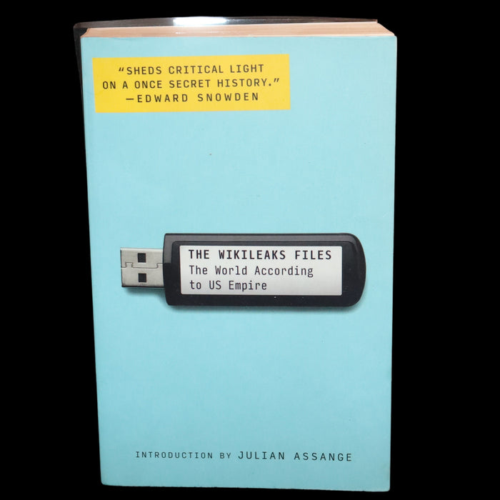 2016 First Edition Signed in Asylum by Julian Assange - The Wikileaks Files, The World According to US Empire.