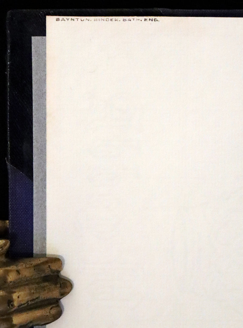 1946 Rare First Illustrated Edition Signed by Peter Scott - The Snow Goose by Paul Gallico in a Bayntun binding.