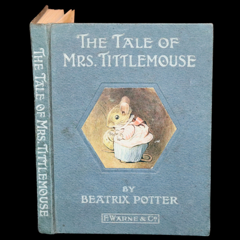 1910 Rare Early Edition - The Tale of Mrs. Tittlemouse by Beatrix Potter.
