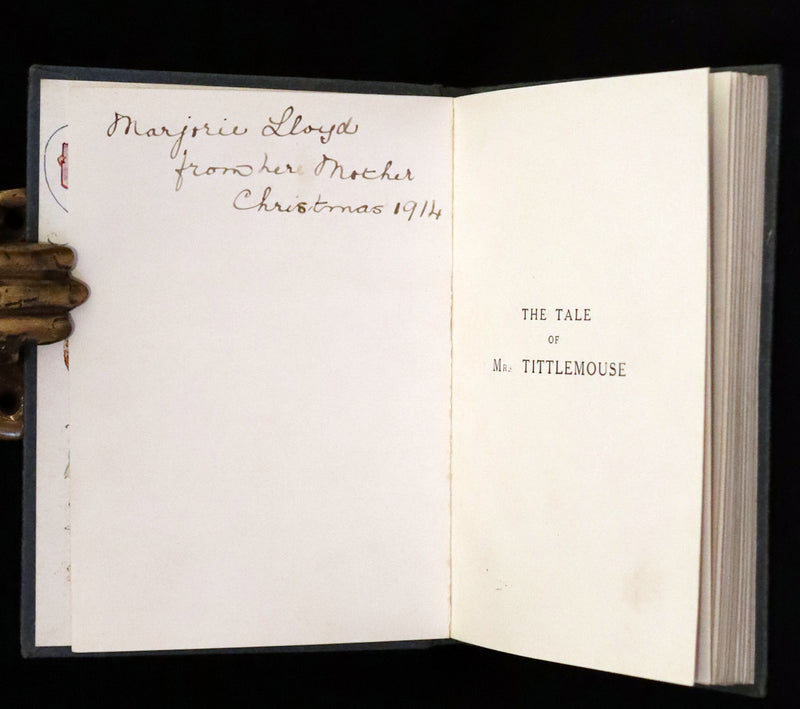1910 Rare Early Edition - The Tale of Mrs. Tittlemouse by Beatrix Potter.