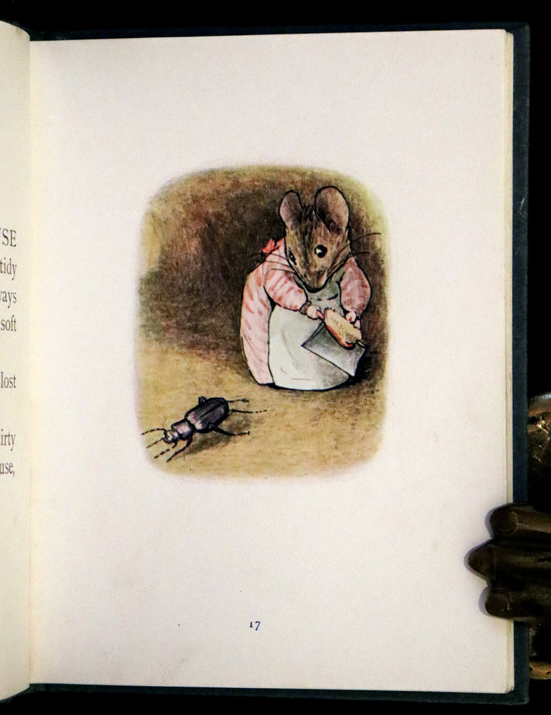 1910 Rare Early Edition - The Tale of Mrs. Tittlemouse by Beatrix Potter.