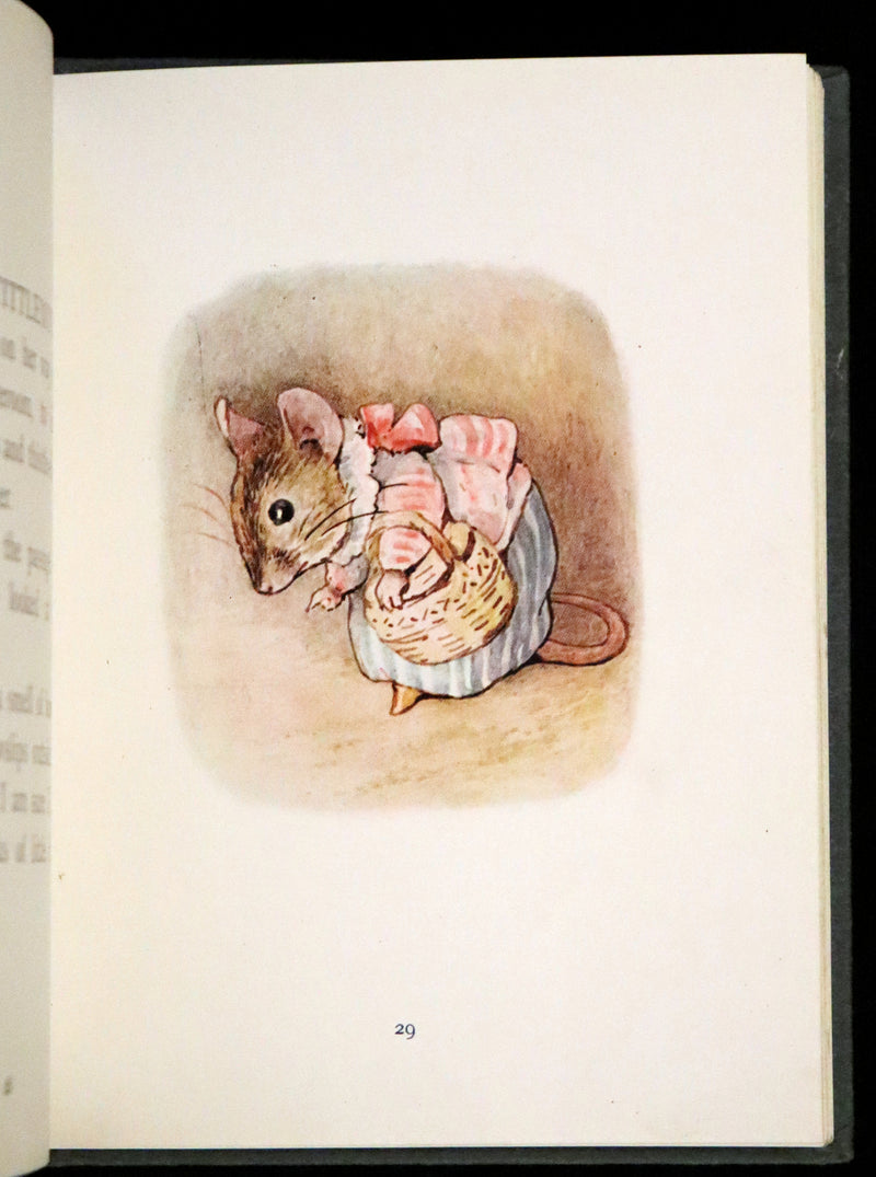 1910 Rare Early Edition - The Tale of Mrs. Tittlemouse by Beatrix Potter.