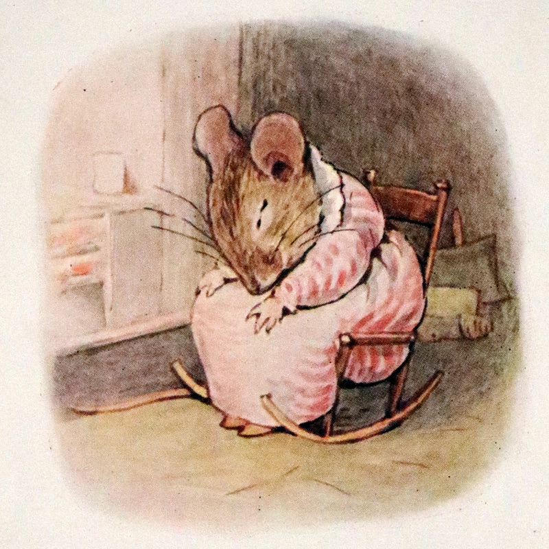 1910 Rare Early Edition - The Tale of Mrs. Tittlemouse by Beatrix Potter.