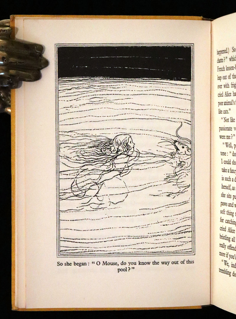 1933 First Edition - Alice's Adventures in Wonderland & Through the Looking-Glass illustrated by John Morton-Sale.